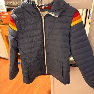 Marine Layer Red and Blue Jacket